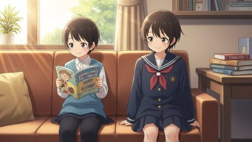 中学受験後、燃え尽き症候群にならずに、気持ちをキープしている男子小学生の画像